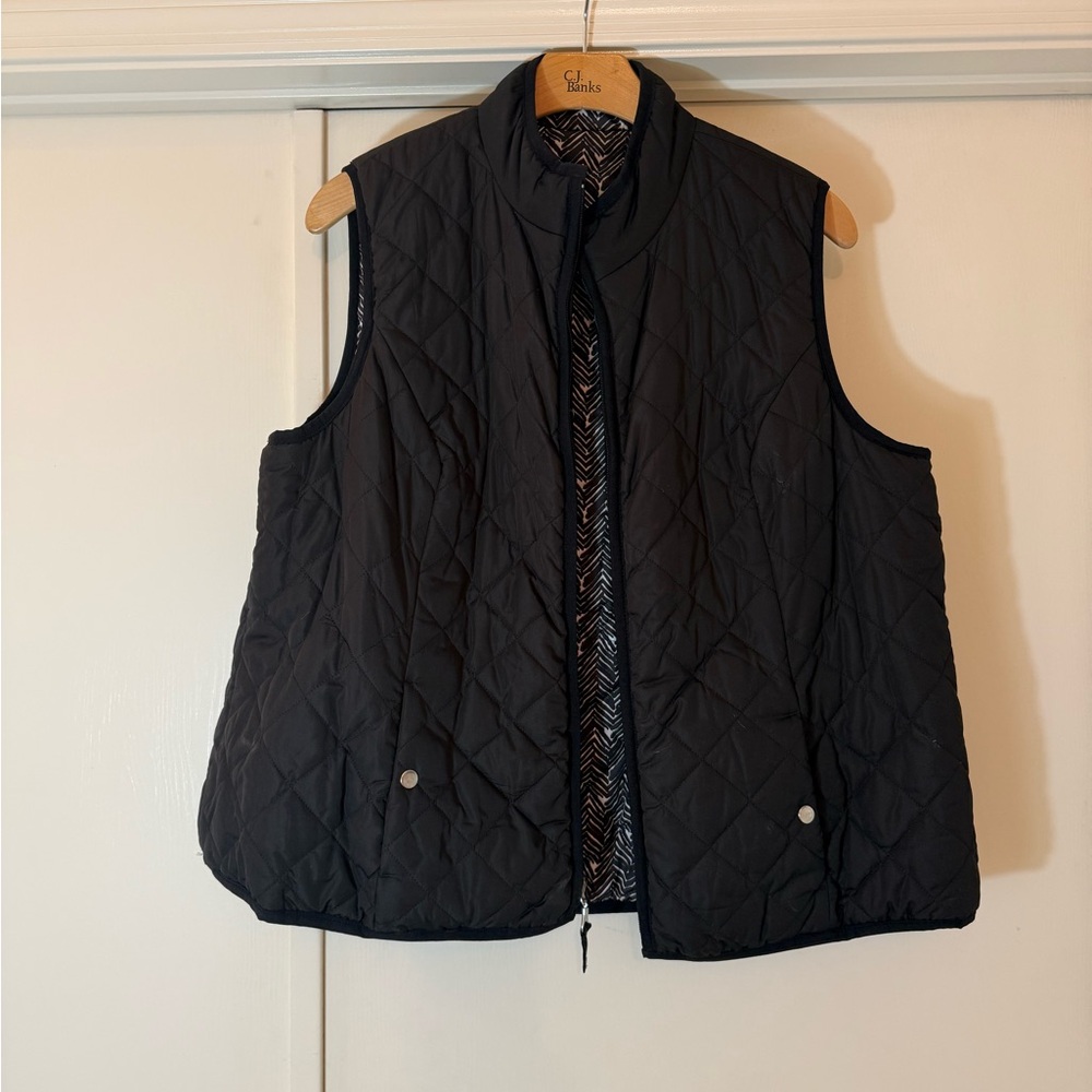 C J Banks reversible Quilted Women's Vest
